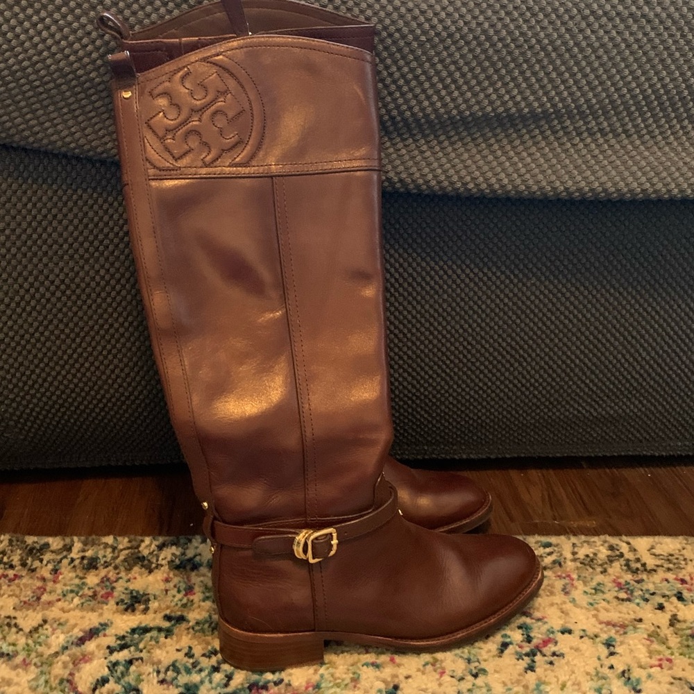 EUC Tory Burch riding boots size 7